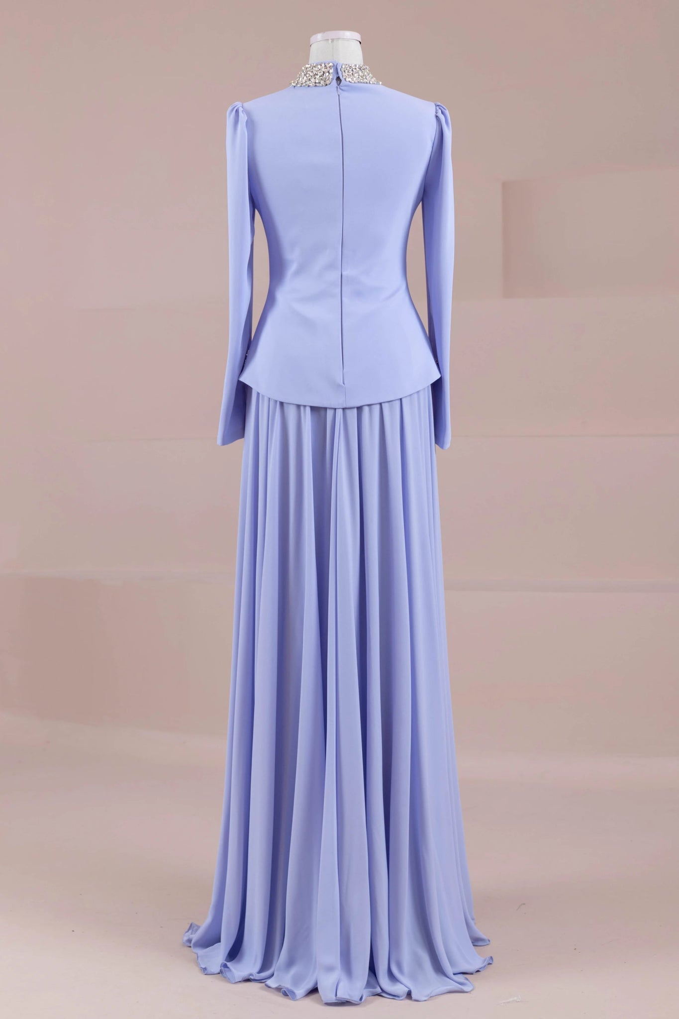 Selva Tesettür Abiye - FioraofDress - tesettur - abiye - bebe - mavisi - 38 - hijab - evening - dress