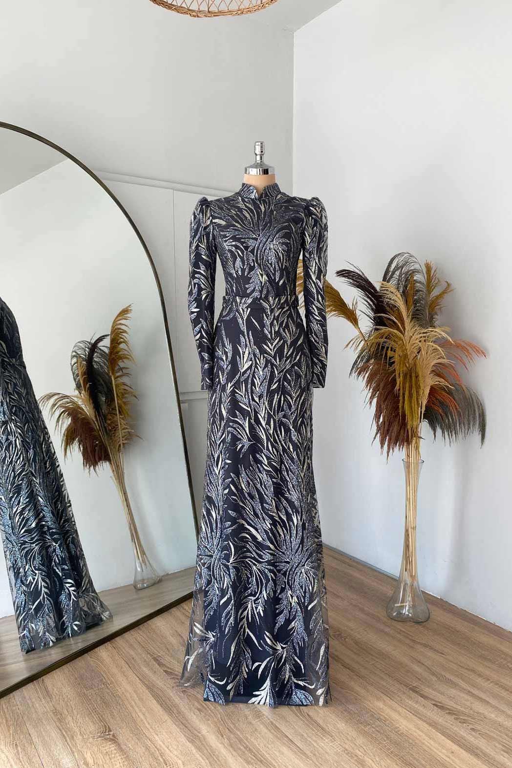 Selvi Tesettür Abiye - FioraofDress - tesettur - abiye - 48 - hijab - evening - dress