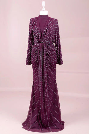 Serel Tesettür Abiye - FioraofDress - tesettur - abiye - bery - 36 - hijab - evening - dress