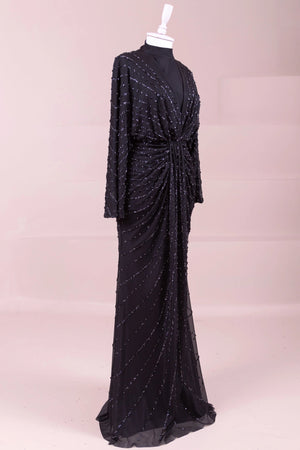 Serel Tesettür Abiye - FioraofDress - tesettur - abiye - Siyahh - 36 - hijab - evening - dress