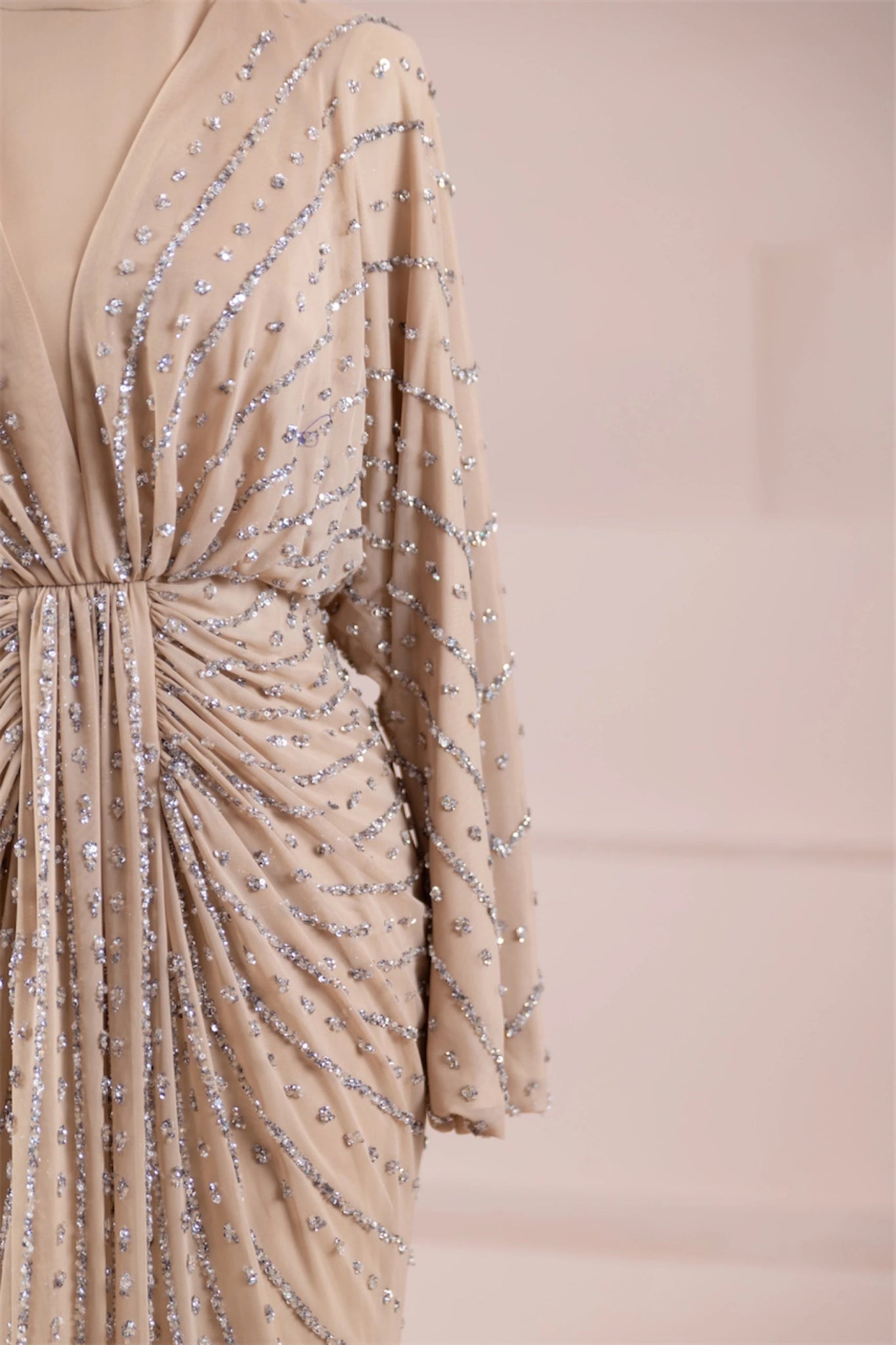 Serel Tesettür Abiye - FioraofDress - tesettur - abiye - BEJ - 36 - hijab - evening - dress