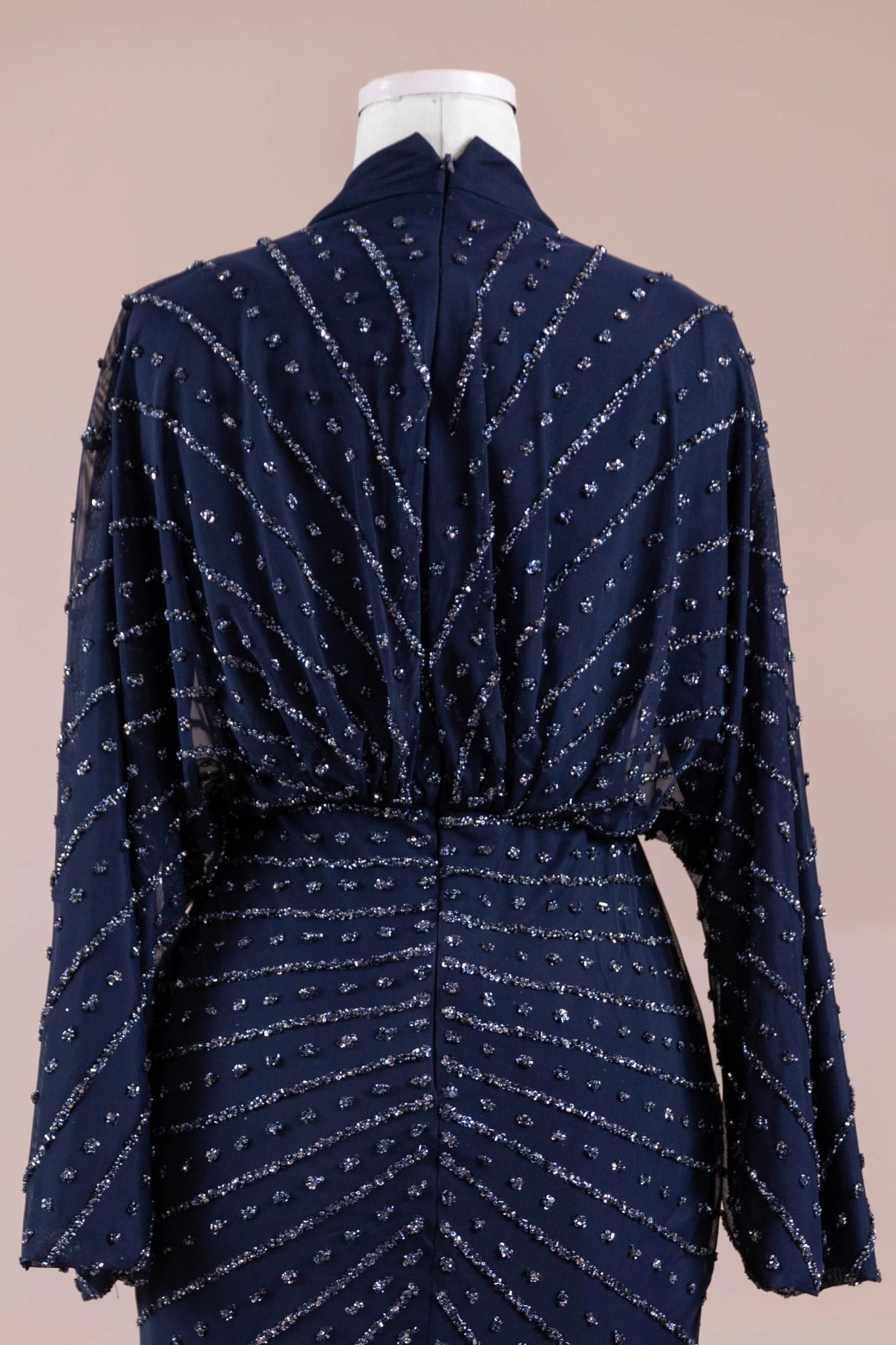 Serel Tesettür Abiye - FioraofDress - tesettur - abiye - LACİVERT - 36 - hijab - evening - dress