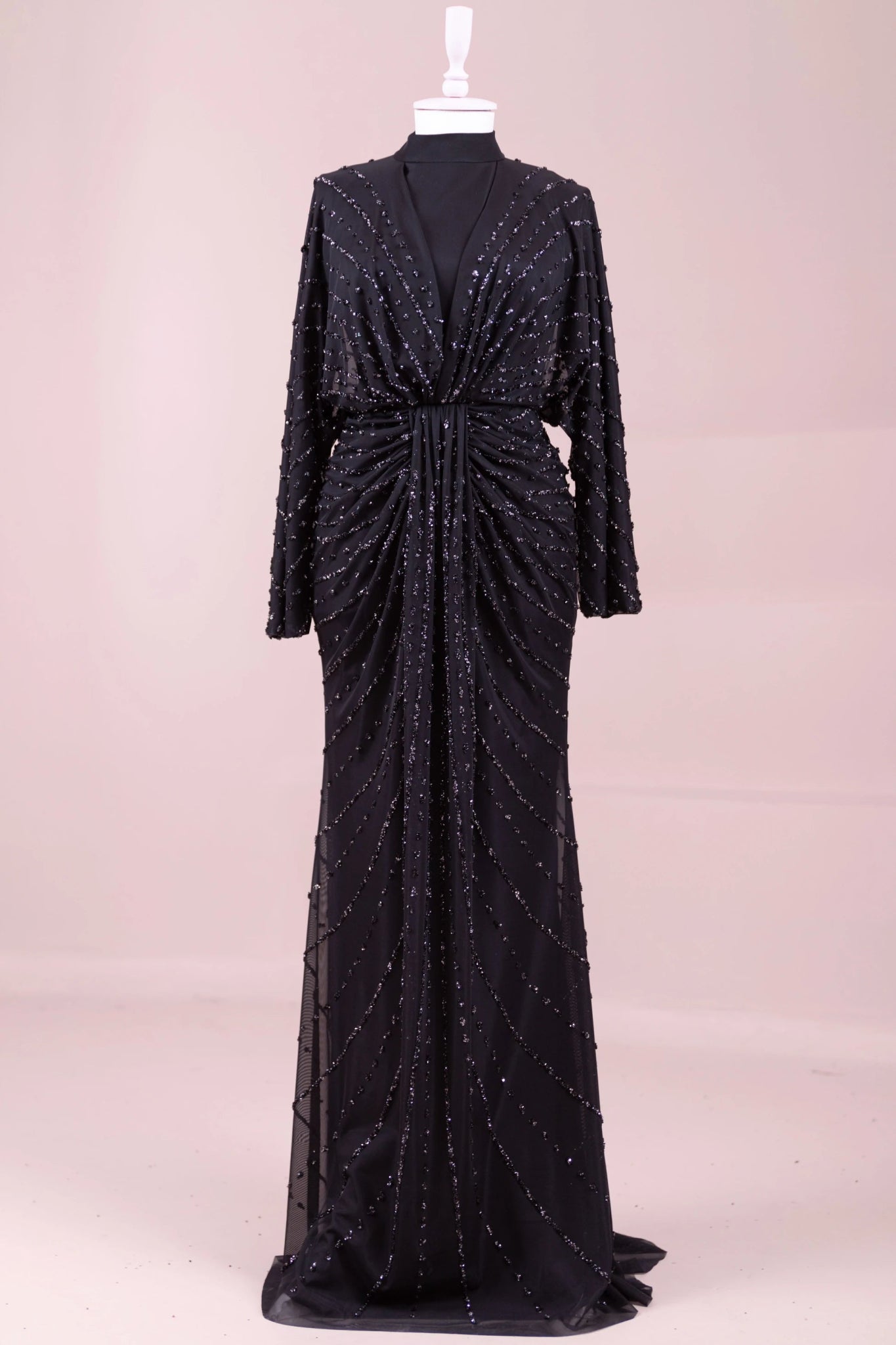 Serel Tesettür Abiye - FioraofDress - tesettur - abiye - Siyahh - 36 - hijab - evening - dress