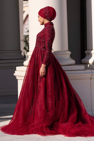 Siena Tesettür Abiye - FioraofDress - tesettur - abiye - 48 - hijab - evening - dress