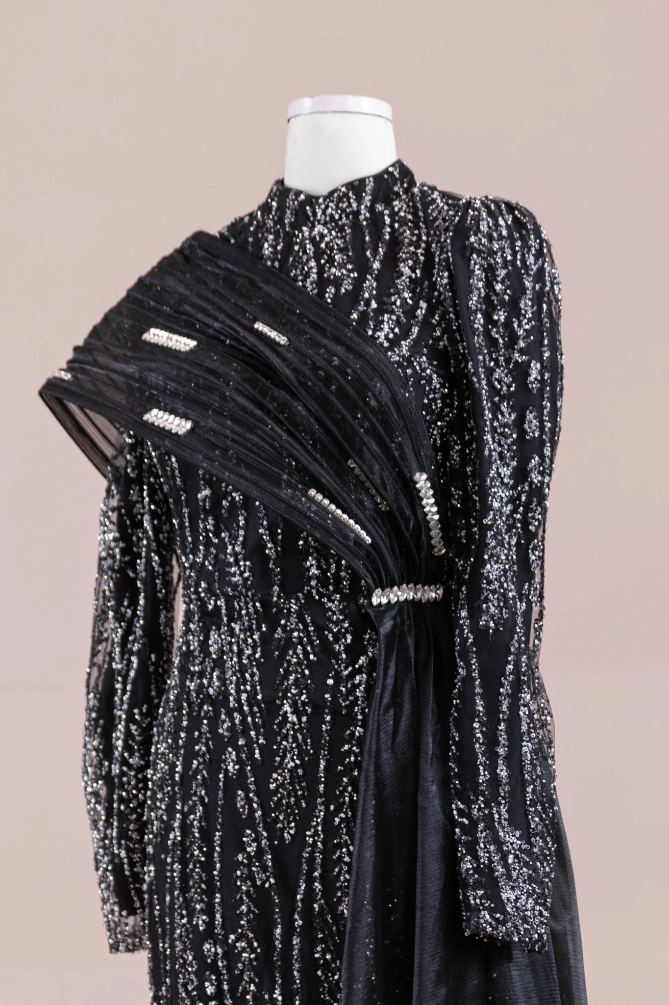 Silü Tesettür Abiye - FioraofDress - tesettur - abiye - Siyahh - 38 - hijab - evening - dress