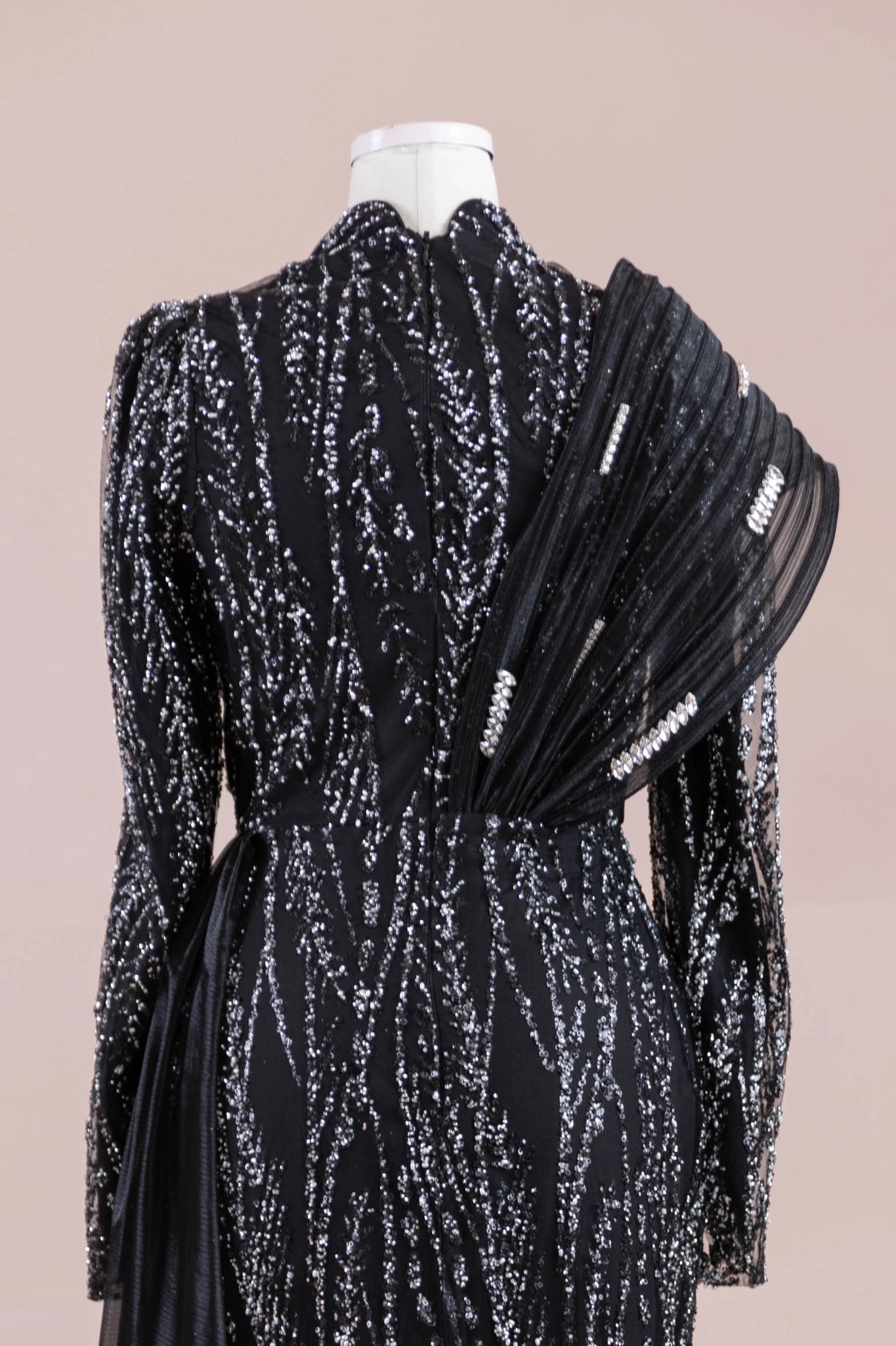 Silü Tesettür Abiye - FioraofDress - tesettur - abiye - Siyahh - 38 - hijab - evening - dress