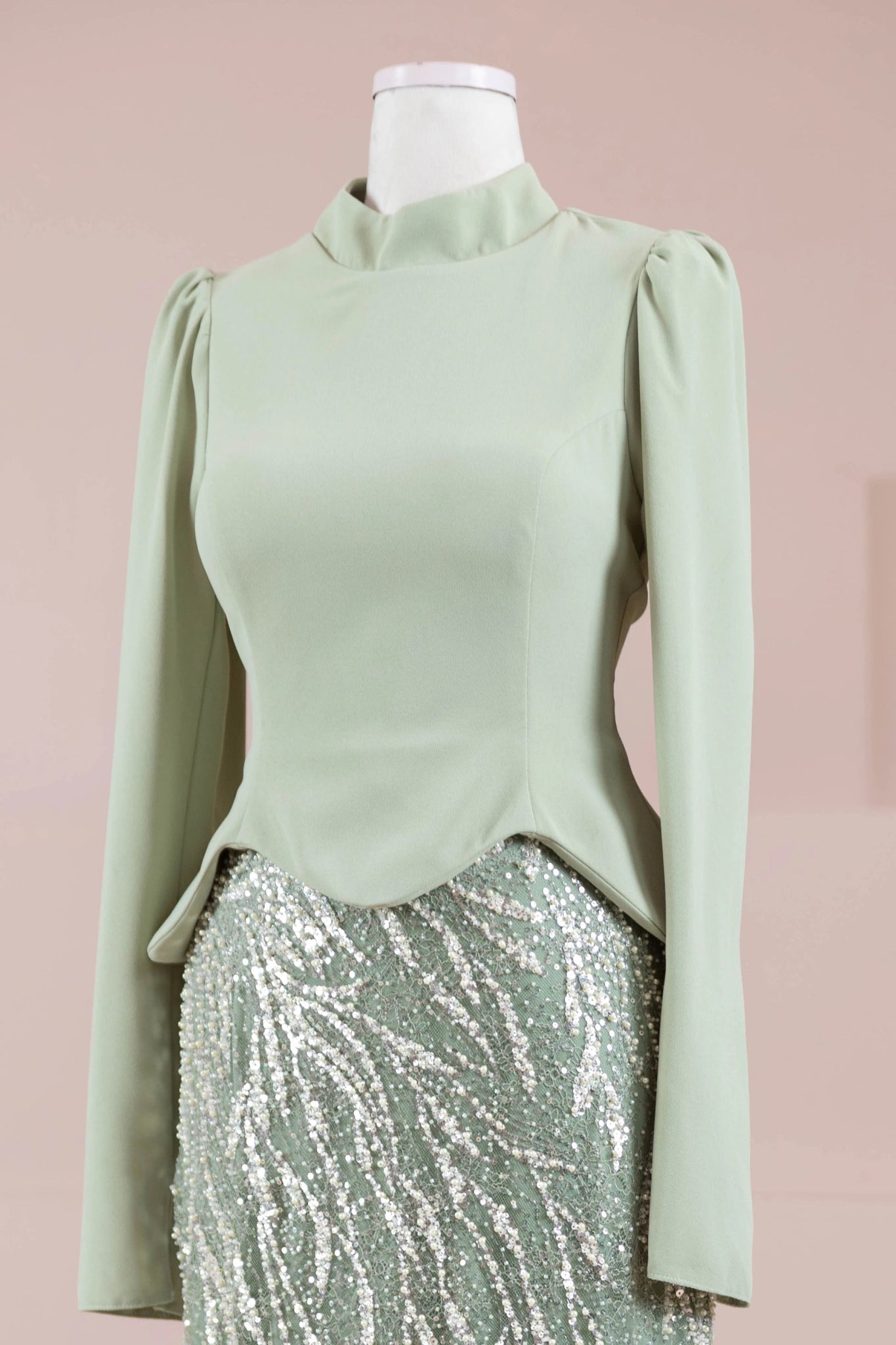 Simera Tesettür Abiye - FioraofDress - tesettur - abiye - Yağ Yeşili - 38 - hijab - evening - dress