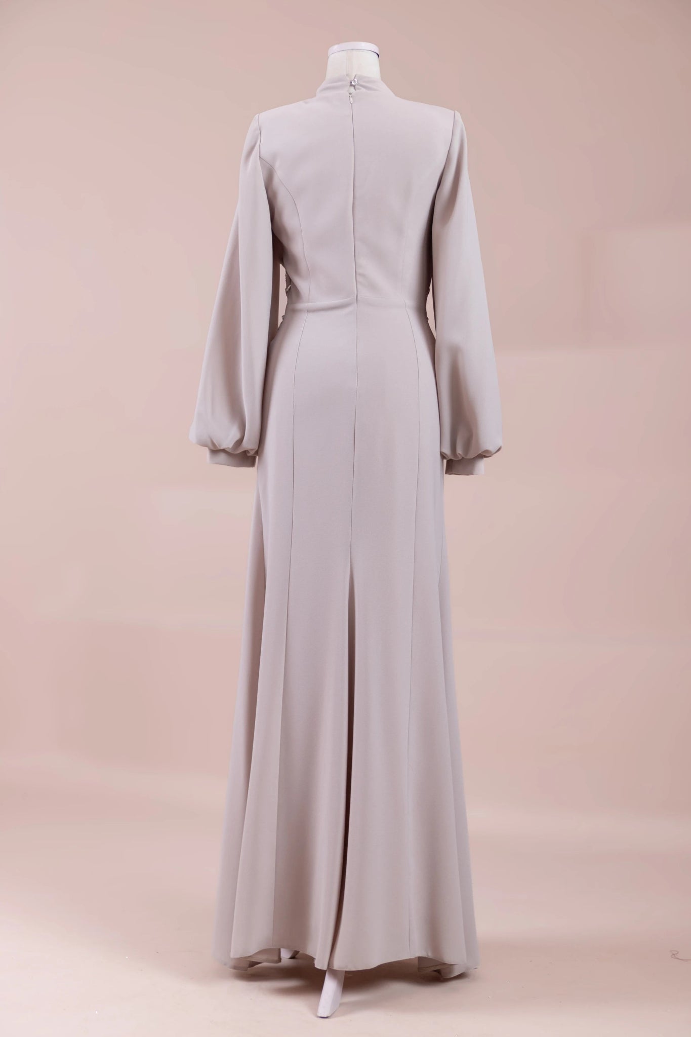 Siva Tesettür Abiye - FioraofDress - tesettur - abiye - BEJ - 38 - hijab - evening - dress