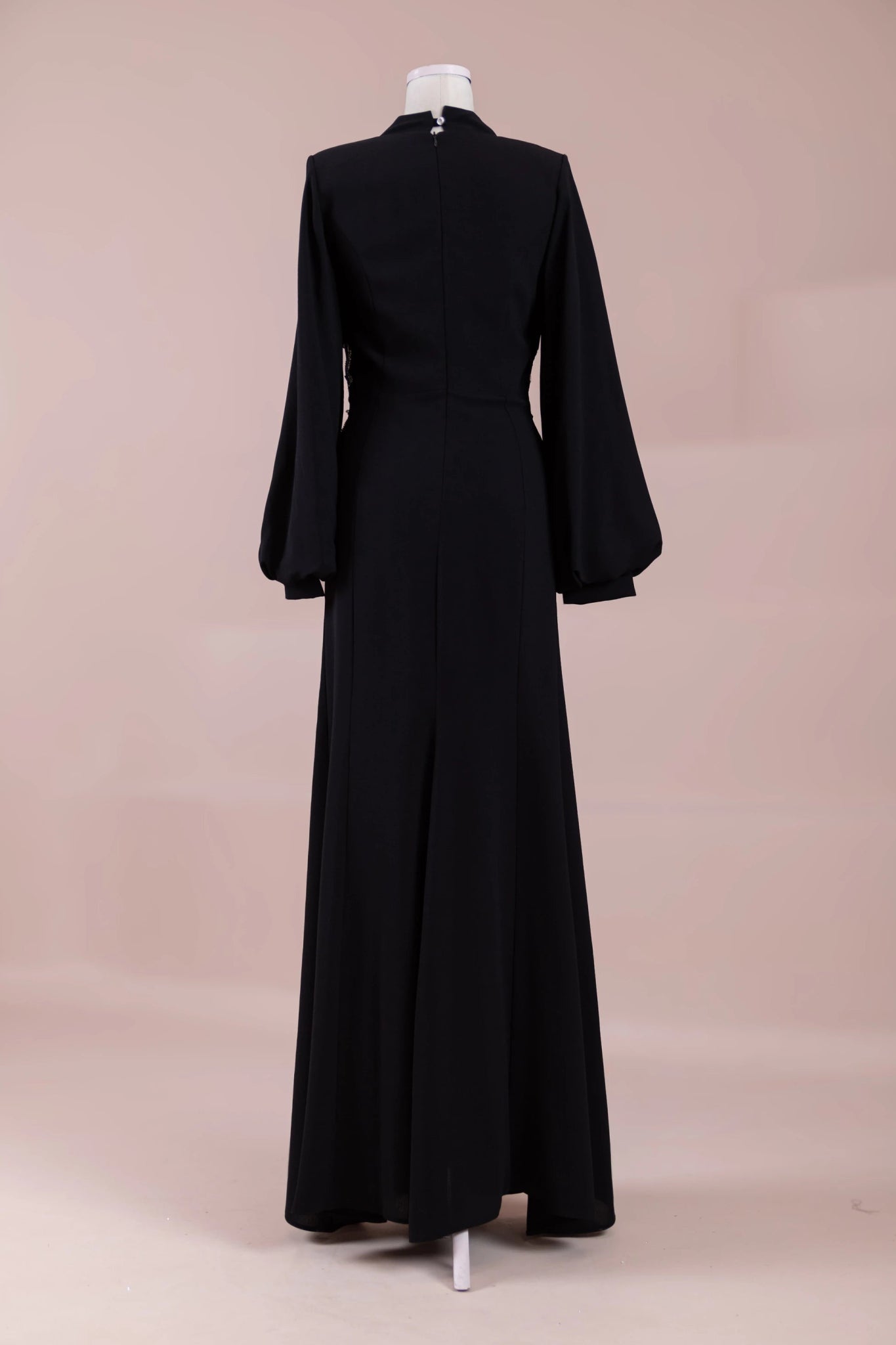 Siva Tesettür Abiye - FioraofDress - tesettur - abiye - Siyahh - 38 - hijab - evening - dress