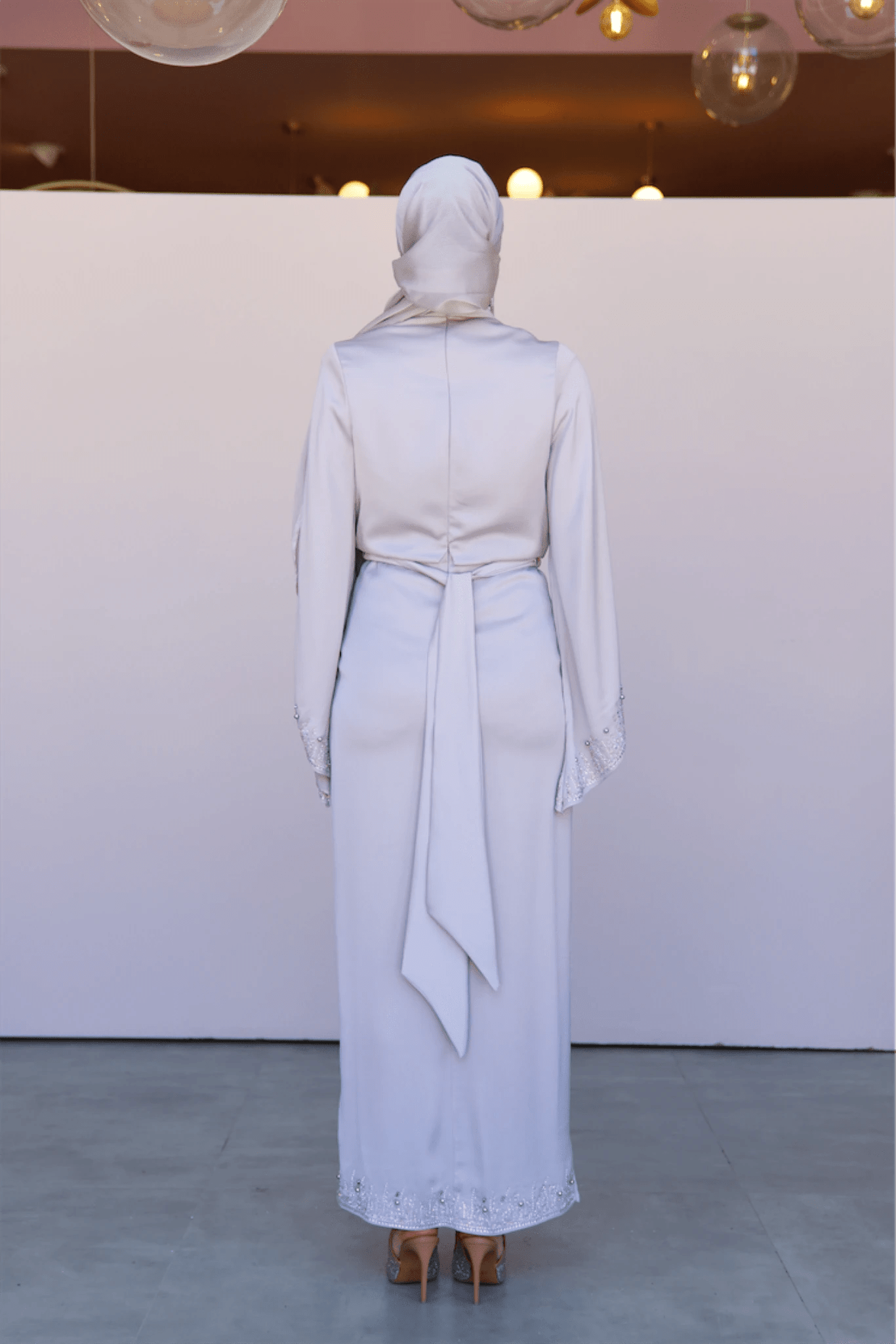 Thai Tesettür Abiye - FioraofDress - tesettur - abiye - 44 - Taş - hijab - evening - dress