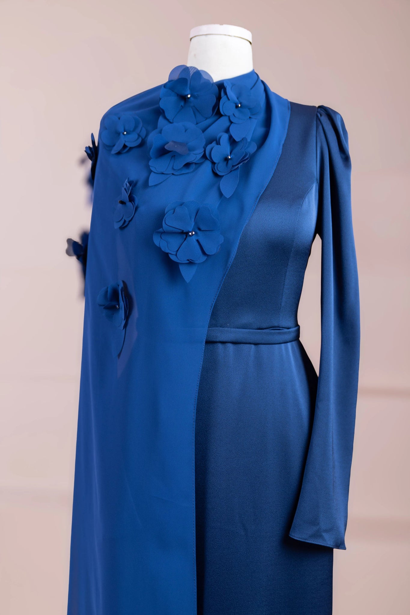 Velisse Tesettür Abiye - FioraofDress - tesettur - abiye - PETROL - 38 - hijab - evening - dress