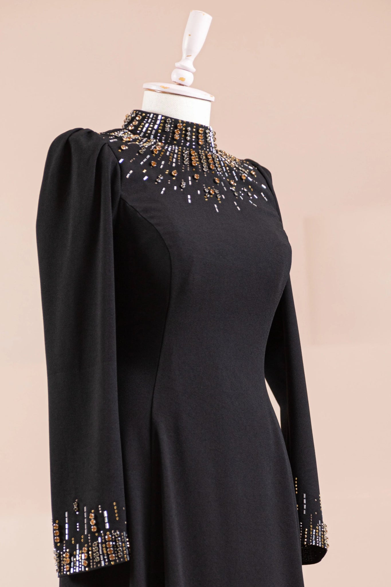 Velna Tesettür Abiye - FioraofDress - tesettur - abiye - Siyahh - 38 - hijab - evening - dress