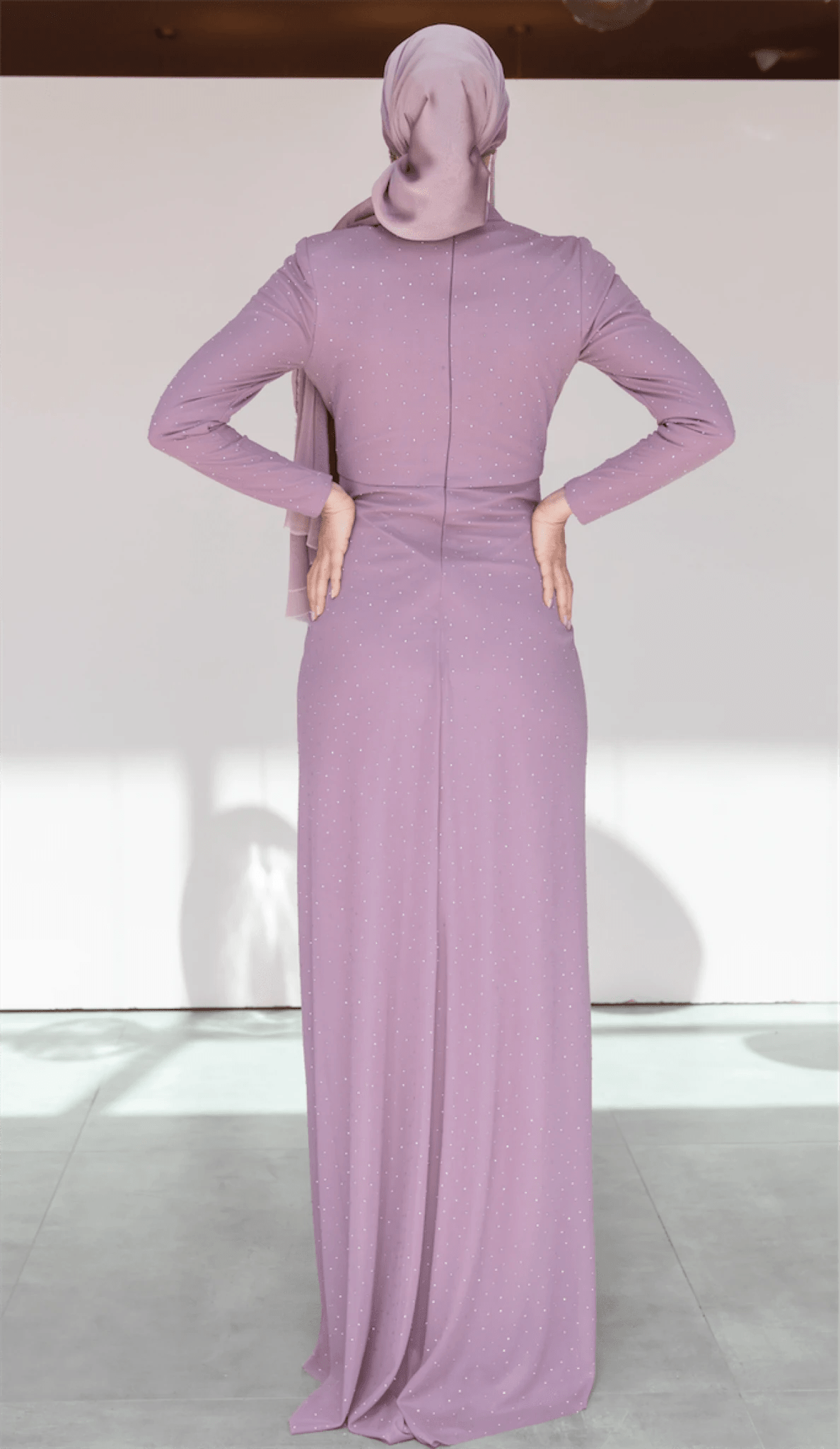 Zarif Tesettür Abiye - FioraofDress - tesettur - abiye - 44 - Pudra - hijab - evening - dress