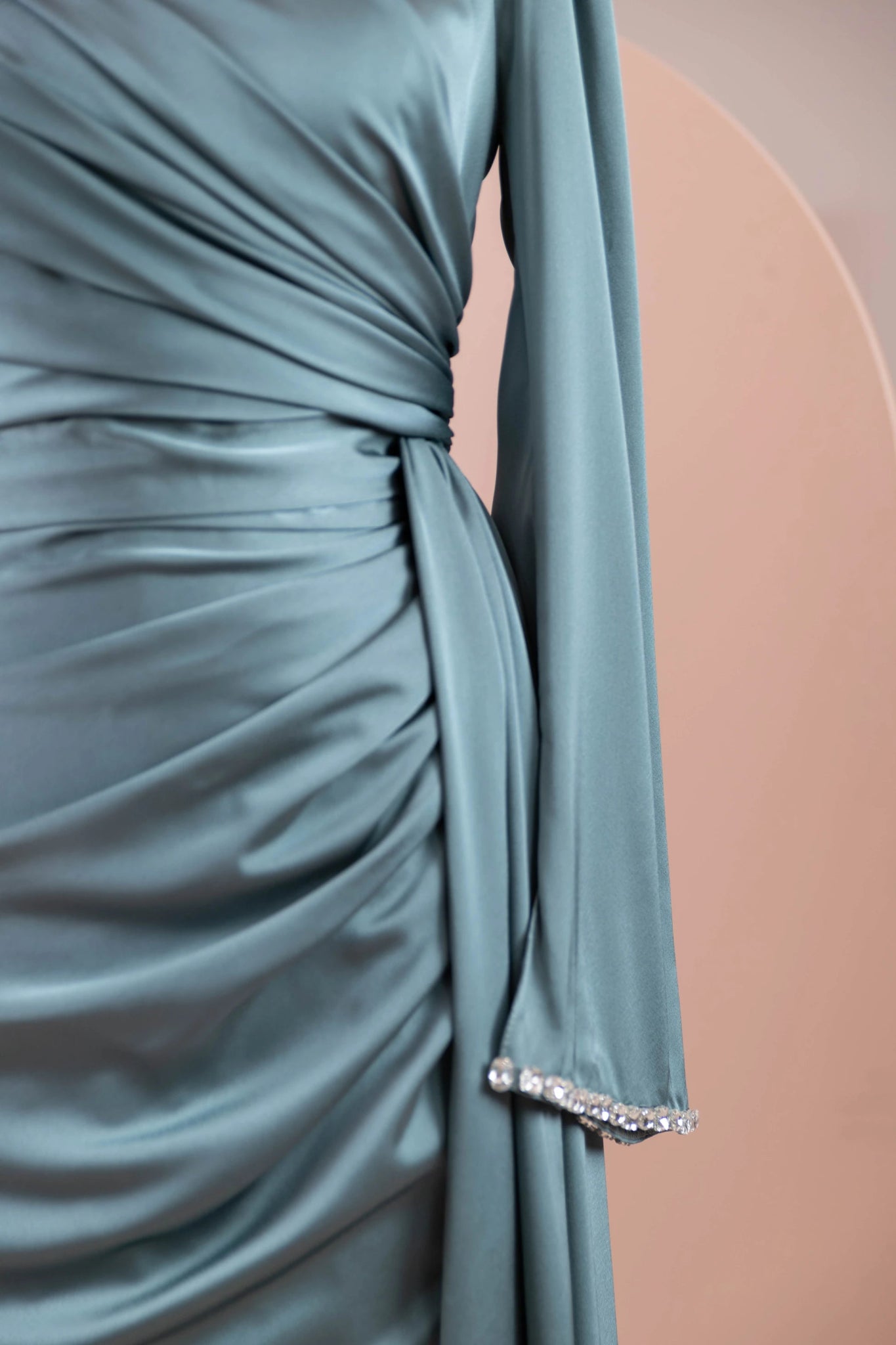 Ziri Tesettür Abiye - FioraofDress - tesettur - abiye - haki - 36 - hijab - evening - dress